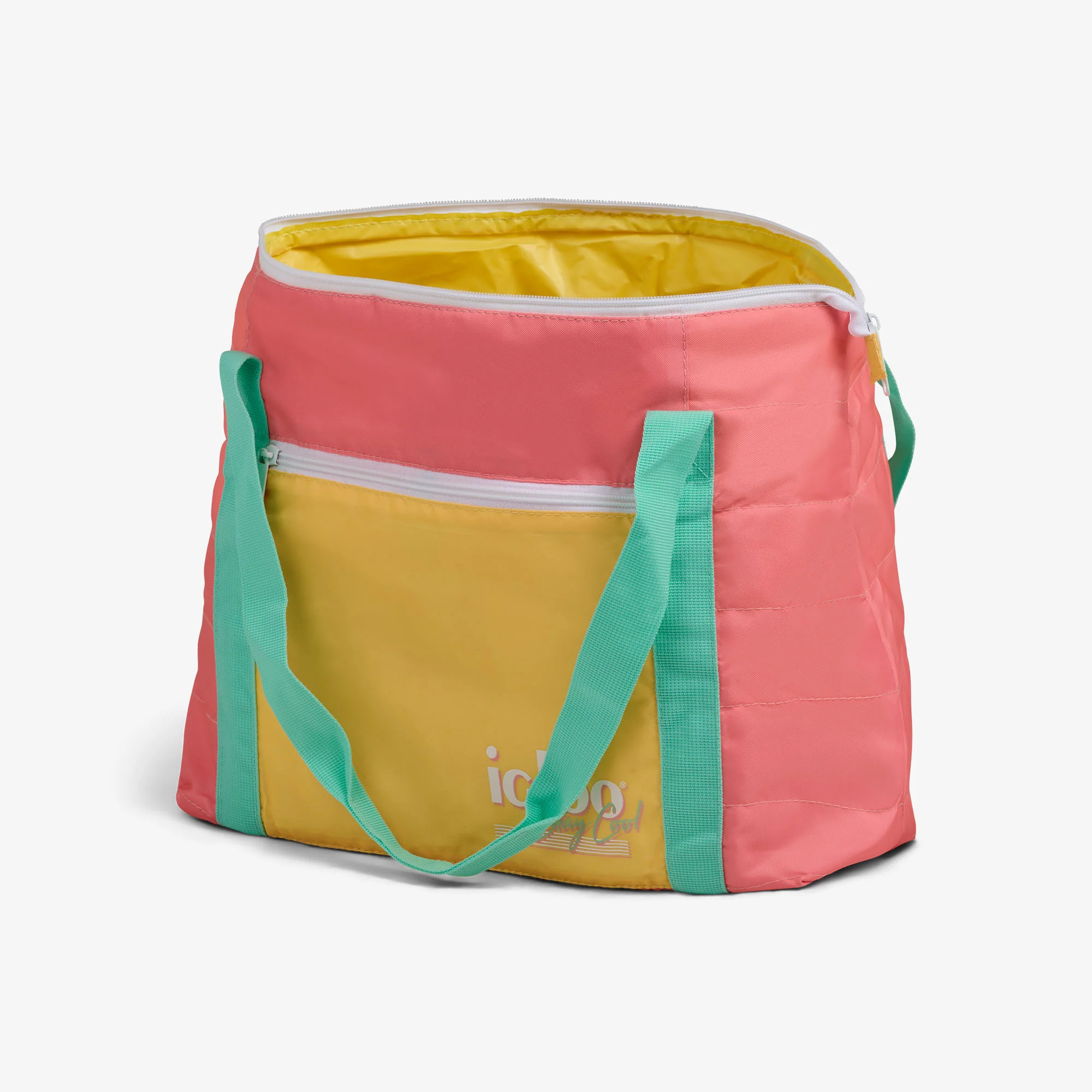 Retro Packable Puffer 20-Can Cooler Bag - Image 18
