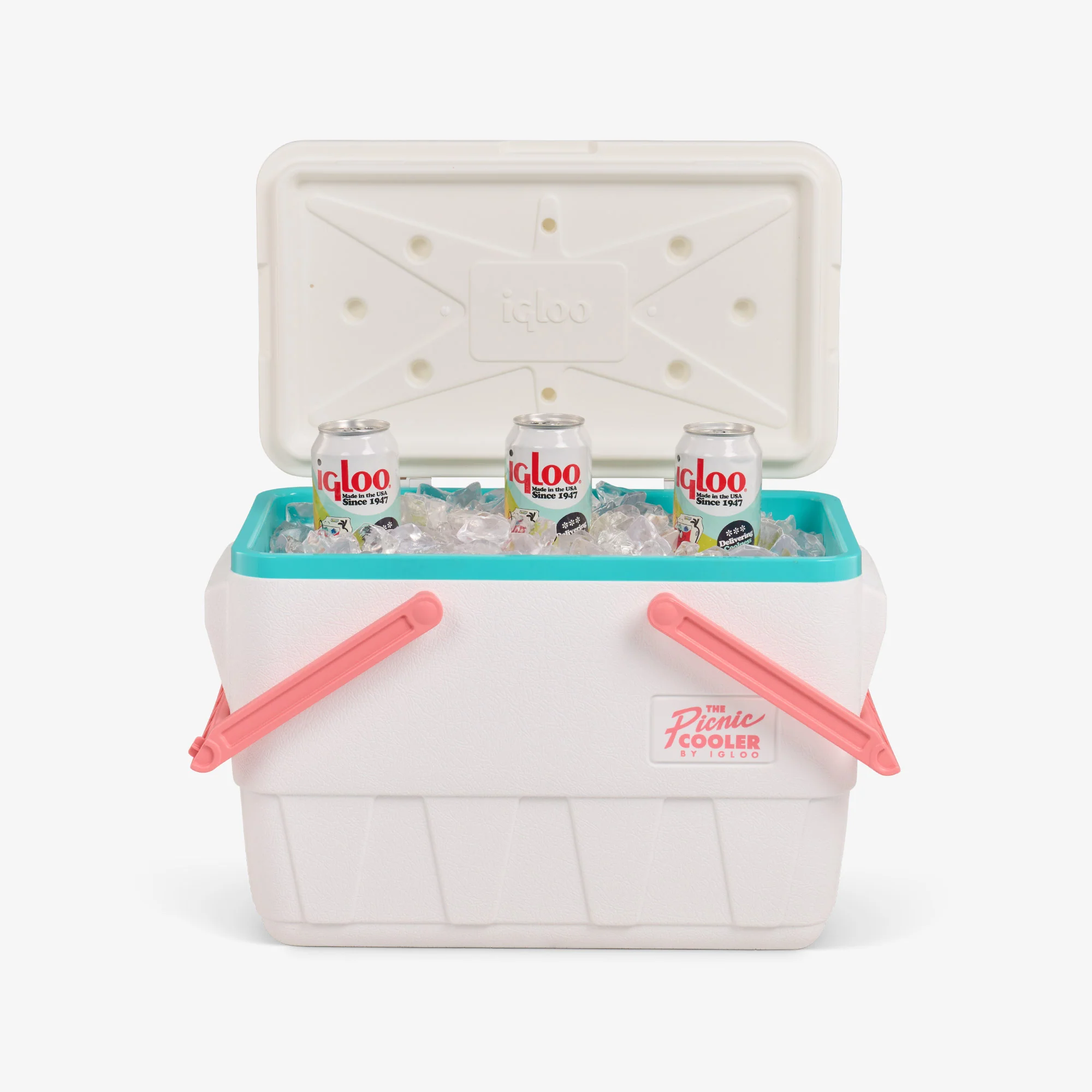 Retro Picnic Basket 25 Qt Cooler - Image 49