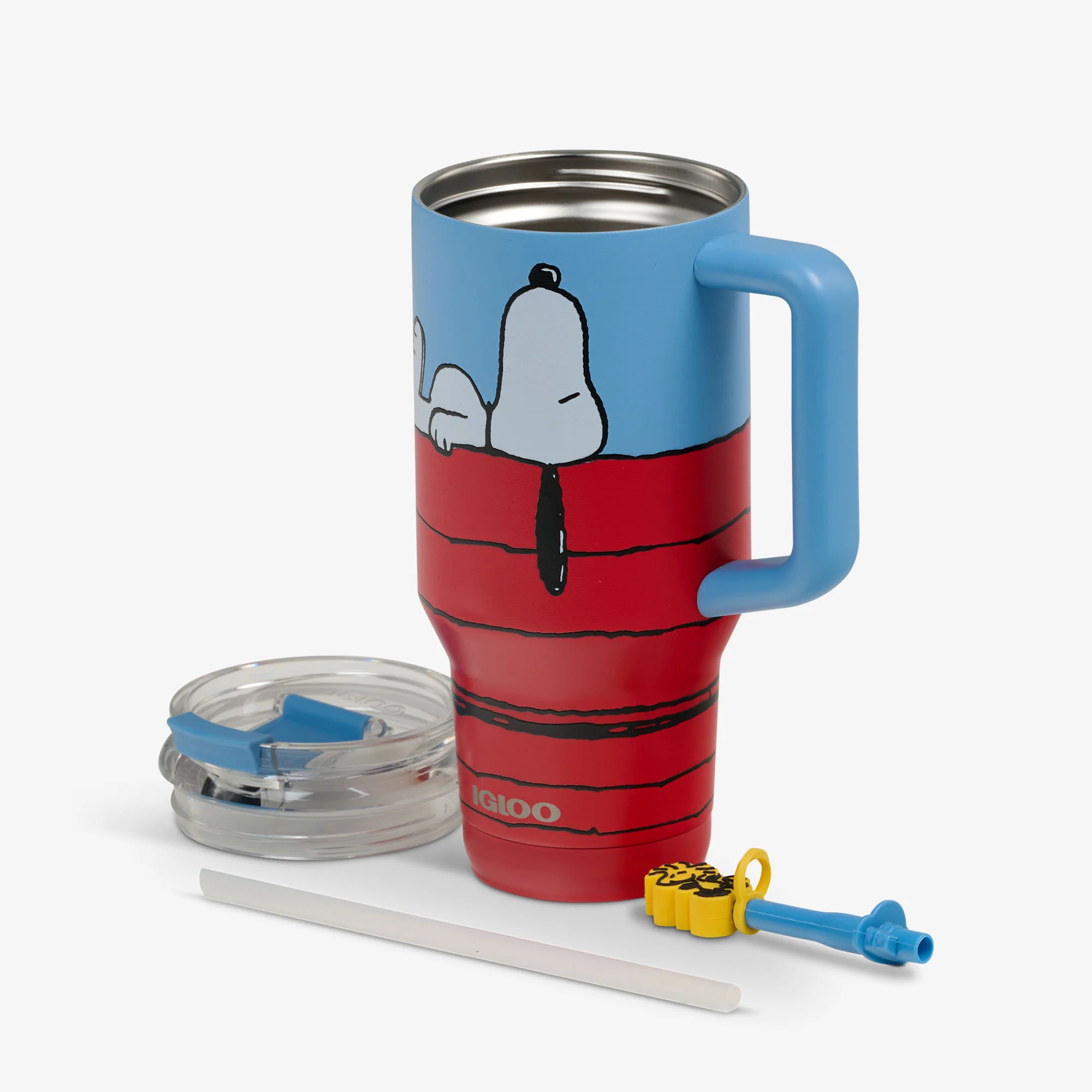 Snoopy’s Doghouse 32 Oz Travel Mug - Image 3